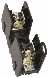 BUSSMANN Fuse Block: Open Block Design, 2 Pole, 600 V AC, Pressure Plate, Non-Indicating (MPN RM60030-2PR). Key specifications — Brand: BUSSMANN.