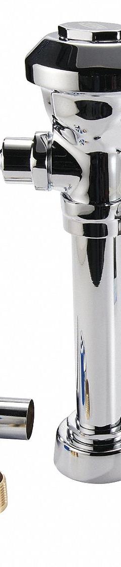 ZURN Manual Flush Valve: AquaVantage® Z6000AV, Exposed, Top, 3.5 gpf Gallons per Flush, Diaphragm (MPN Z6000AV-1). Key specifications — Spud Location: Top.