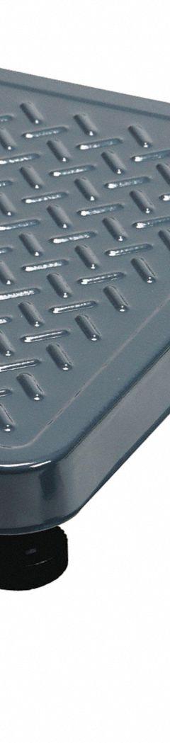 MEASURETEK Industrial Bench Scale: 12 1/4 in x 2 1/2 in, Corded Remote, Steel (MPN GGS_75055). Key specifications — Connection Ports: USB; Readability: 0.2 kg/0.5 lb; Brand: MEASURETEK; Weighing Surface Material: Steel.