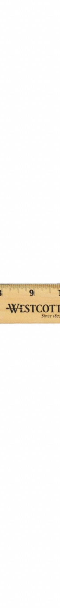 WESTCOTT Ruler: 05018, 18 in, 0.2 in Thick, 1/16 in, Clear, Black, Rigid, Printed Graduation Mark. Key specifications — attr939978: 1/16 in; attr934745: WESTCOTT; attr944509: Clear; attr939993: Decimal; attr986193: Printed.