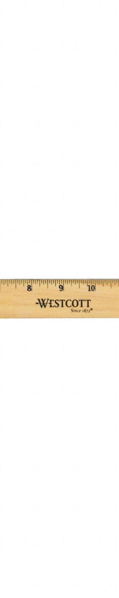 WESTCOTT Ruler: 05018 - Wood Rulers