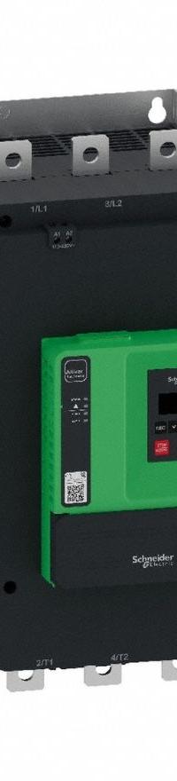 SCHNEIDER Soft Start: 208-600V AC, 250 A Output Current, With Bypass, IP00, 60/50 Hz, Three Phase (MPN ATS430C25S6). Key specifications — Control Voltage: 110-230V AC; Manufacturer Part Number: ATS430C25S6.