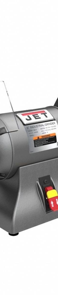 JET Bench Grinder: Fixed Speed, 1 1/2 hp, 10 in Max Wheel Dia, 1,800 RPM, 115V (MPN 578010). Key specifications — attr1086422: JET.