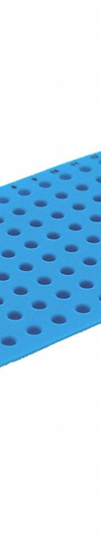 MTC BIO Sealing Mat: Round, 96 Wells, Blue, - Opening, Silicone, 5.51 mm Well Opening Size (MPN MAT-PC-96-PTFE). Key specifications — attr1383125: MTC BIO; attr1383132: Not Pre-Slit; attr1383135: - Opening; attr1383140: Round; attr1383126: Blue; attr1383129: Corrosion-Resistant.