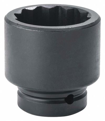 PROTO Impact Socket: 1 in Drive Size, SAE, 1 3/8 in Socket Size, 12-Point, Std - 1" Drive Impact Sockets