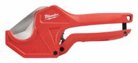 MILWAUKEE Pipe Cutter: 1/8 in – 1 5/8 in OD Cutting Capacity, Ratcheting, 10 in Tool Lg, 48-22-4210. Key specifications — attr327817: No; attr327812: 48-22-4210; attr327818: CPVC; attr327823: Ratcheting; attr327815: MILWAUKEE; attr379130: Ratcheting Shear.