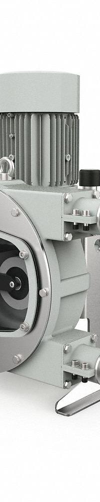 PERIPRO Hose Pump: Three Ph, 3/4 hp, Buna-N Hose, 22 mm Hose Dia, 2.6 gpm Max. Flow Rate (MPN F 10/0.7-44 QS). Key specifications — Hose Material: Buna-N; Brand: PERIPRO; Connections: 1" Tri-Clamp.