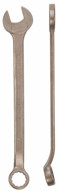 AMPCO Combination Wrench: Aluminum Bronze Nickel, Natural, 2 3/4 in Head Size, 22 3/4 in Overall Lg (MPN 1516). Key specifications — attr309539: 2-3/4 in; attr309567: No; attr324930: AMPCO.