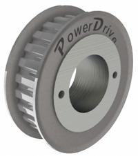 POWER DRIVE Gearbelt Pulley: For L Timing Belt Section, For 1 in Belt Wd, 40 Teeth, 0.375 in Pitch (MPN 40LH100). Key specifications — Brand: POWER DRIVE; For Bushing Type: Split Taper.