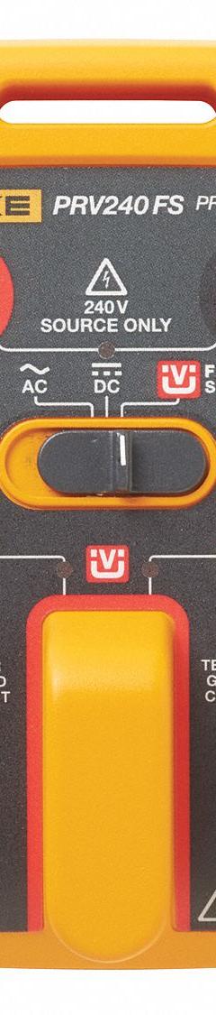 FLUKE Proving Unit: 240 V AC/DC Output Volt, PRV240FS. Key specifications — Accessory Type: Proving Unit; Battery Size: AA; Compatible with Manufacturer Model Number: T6-600, T5-1000/WWG, T5-600/WWG; Manufacturer Part Number: PRV240FS; Brand: FLUKE.