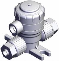 SMC Chemical Liquid Valve: 1/4 in, Air to Spring, Fail Closed, PFA, 1/8 in BSPT, 0°C to 60°C (MPN LVQ20-Z07R-9). Key specifications — Actuator Operation: Air to Spring; Fail Safe Position: Fail Closed; Manufacturer Part Number: LVQ20-Z07R-9; Brand: SMC.