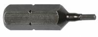 APEX Insert Bit: Insert Bit, Metric, Hex Head, 2.5 mm Bit Industry Size, Std, 1 in Overall Lg, 5 PK (MPN 185-2.5MM-5PK). Key specifications — attr1119808: 2.5 mm; attr1119811: S2 Steel; attr1119815: Hex; attr1119817: Standard; attr1119818: APEX; attr1119810: Impact Rated.
