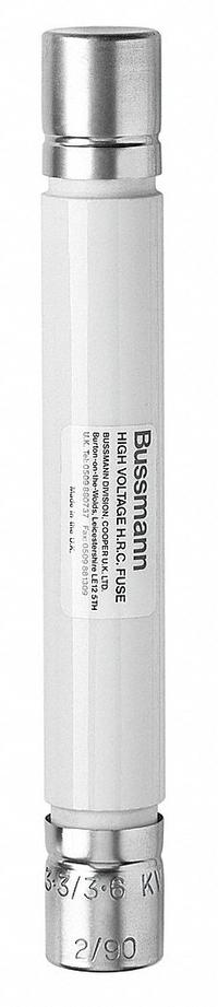 BUSSMANN Medium Voltage Fuse: CAVH Series, E-Rated, Time-Delay, 1 A, 15.5 kV AC, Non-Indicating (MPN 15.5CAVH1E). Key specifications — attr211188: BUSSMANN; attr1287189: CAVH.