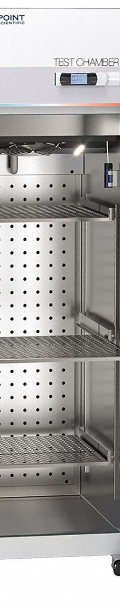 COREPOINT SCIENTIFIC Temperature Test Chamber Glass Door: 23 cu ft Capacity, 70°C Max Temp Setting (MPN NSRI231WSG/0). Key specifications — Manufacturer Part Number: NSRI231WSG/0; Brand: COREPOINT SCIENTIFIC; Voltage: 115V AC.