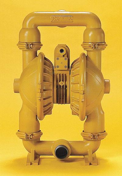 VERSAMATIC Double Diaphragm Pump: Aluminum Body, 2 in, NPT Connection, 163 gpm - Aluminum Housing AODD Pumps