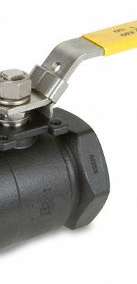 SHARPE Manual Two-Way Ball Valve: 3/8 in, Carbon Steel, Straight, FNPT x FNPT, Full Port Ball Port (MPN 4353011140). Key specifications — Brand: SHARPE; Handle: Locking Lever.