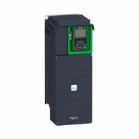 SCHNEIDER Variable Frequency Drive: In Phase Three, Out Phase Three, 30 hp, IP21, No Bypass, Compact (MPN ATV930D22N4). Key specifications — Style: Compact; Color: Black/Green; Output Phase: Three.
