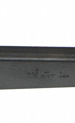 WRIGHT TOOL Slugging Wrench Adapter: 1 in Drive, 11 1/2 in Lg, Smooth Grip, Alloy Steel, Black Oxide (MPN 1900). Key specifications — attr1205663: Black Oxide; attr1205652: WRIGHT TOOL; attr1205649: Smooth; attr1205662: Alloy Steel.