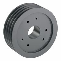 APPROVED VENDOR V-Belt Pulley: 8V1400, 4 Groove, 14 in OD, Bushed Bore, F, For 8V/8VX Belt Section (MPN 48V1400F). Key specifications — Pulley Industry Number: 8V1400; Pitch Diameter: 14 in (8V); For Belt Section (broad, with similar types): 8V or 8VX.