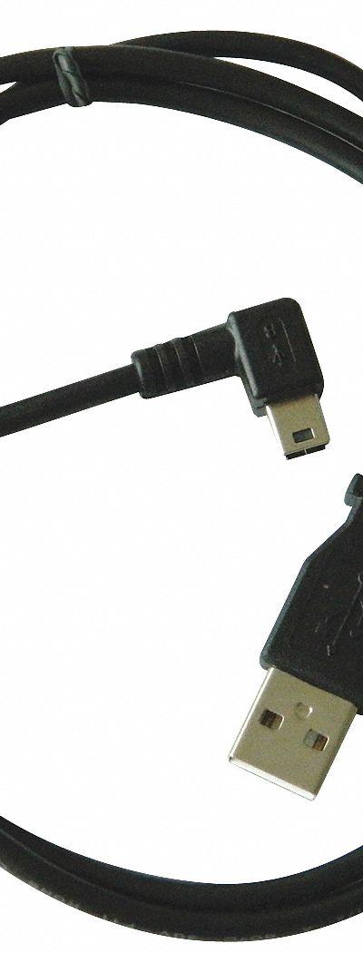 STORM INTERFACE Right Angle USB Cable: Mini B End 1 - Right Angle USB Cables