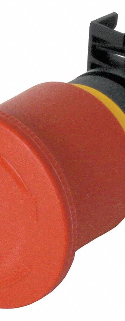 EATON Emergency Stop Push Button: Red - Mushroom-Head Push-Button Operators