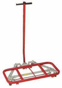 RAYMOND PRODUCTS Furniture Dolly: 600 lb, Red/Silver, 42 in H x 46 in W x 23 in D, (4) Swivel (MPN 2000-46). Key specifications — Color: Red; Caster Wheel Type: Swivel; Caster/Wheel Configuration: (4) Swivel; Brand: RAYMOND PRODUCTS; Caster Wheel/Tread Material: Rubber.