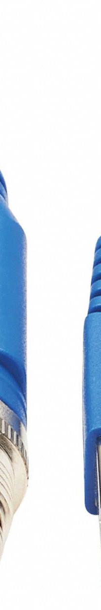 EATON TRIPP LITE Ethernet Cable: 3.3 ft Lg, X Coding, M12 Male Straight x RJ45 Male Straight, PoE++ (MPN NM12-6A2-01M-BL). Key specifications — Brand: EATON TRIPP LITE; Cable Jacket Color: Blue; End 1 Coding: X; IP Rating: IP68; Performance Category: Cat6a; Power over Ethernet (PoE): PoE++.