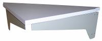 PRO-LINE Workstation Corner Unit: 30 in Overall Wd, 30 in Overall Dp, Gray, Gray (MPN DNCCUC). Key specifications — Top Material: ESD Laminate.