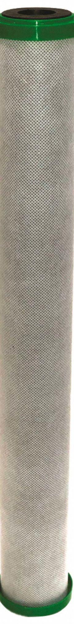 PENTAIR/EVERPURE Water Filter Cartridge: 1 micron, Carbon Block, 1 gpm, Activated Carbon (MPN 252-20620). Key specifications — Brand: PENTAIR/EVERPURE; Filter Media: Activated Carbon.