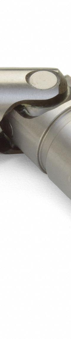 BELDEN Universal Joint: Alloy Steel, 1000, Round, 1/2 in_3/8 in Bore Dia, 3 3/8 in Overall Lg, Inch (MPN US16-8-6-F). Key specifications — attr85409: BELDEN; attr971734: Yes.