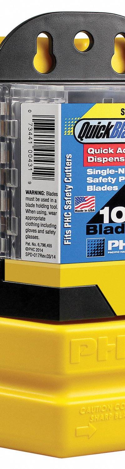 PACIFIC HANDY CUTTER, INC Blade Dispenser Kit: Blade Bank - Blade Disposal Containers