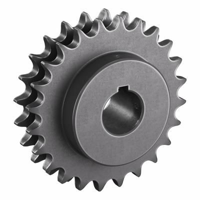 TRITAN Roller Chain Sprocket: 80-2, For 1 in Chain Pitch, 2 in Bore Dia, 24 Teeth - Size 80-2 Fixed-Bore Roller Chain Sprockets