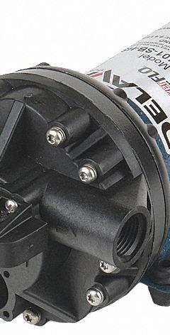 DELAVAN AG PUMPS Diaphragm Pump: Electric, 5825A-101-SB-HS, Demand Pressure Switch, Polypropylene. Key specifications — Housing Material: Polypropylene; Brand: DELAVAN AG PUMPS.