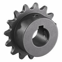 TSUBAKI Single Strand Sprocket: 35, For 3/8 in Chain Pitch, 5/8 in Bore Dia, 15 Teeth, Steel (MPN 35B15F-5/8). Key specifications — Brand: TSUBAKI.