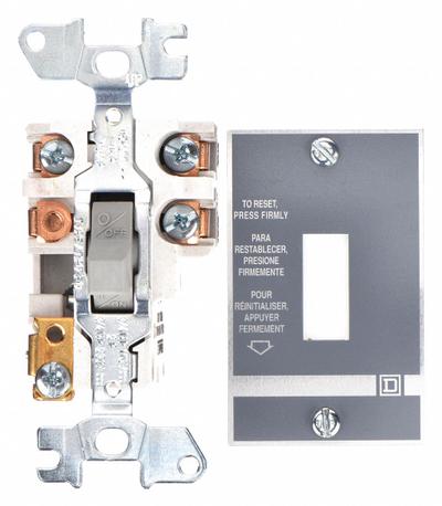 SQUARE D Manual Motor Starter: Non-Reversing, 2 Poles, 16 A, Thermal Protection - Non-Reversing Starters with Thermal Overloads