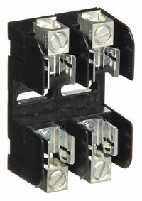 MERSEN Fuse Block: Open Block Design, 2 Pole, 250 V AC, Box Lug, Non-Indicating (MPN 20307). Key specifications — attr233046: MERSEN.