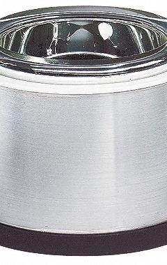 COLE-PARMER Cryogenic Dewar: 1.9 L Capacity, 7 3/8 in Overall Dia, 5 1/2 in Overall Ht, Glass/Steel (MPN 377105). Key specifications — Brand: COLE-PARMER; Material: Glass; Includes: Rubber Cushioned Base.