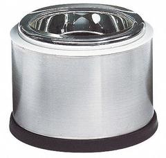 COLE-PARMER Cryogenic Dewar: 1.9 L Capacity, 7 3/8 in Overall Dia, 5 1/2 in Overall Ht, Glass/Steel (MPN 377105). Key specifications — Brand: COLE-PARMER; Material: Glass; Includes: Rubber Cushioned Base.