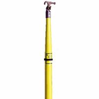 HDE Utility Hot Stick: Extendable/Telescoping, 66 in to 30 ft, Fiberglass (MPN HV-230). Key specifications — Color: Yellow; Stick Material: Fiberglass; Manufacturer Part Number: HV-230; Stick Length Type: Extendable/Telescoping; Brand: HDE; CAT Safety Rating: Not Rated.