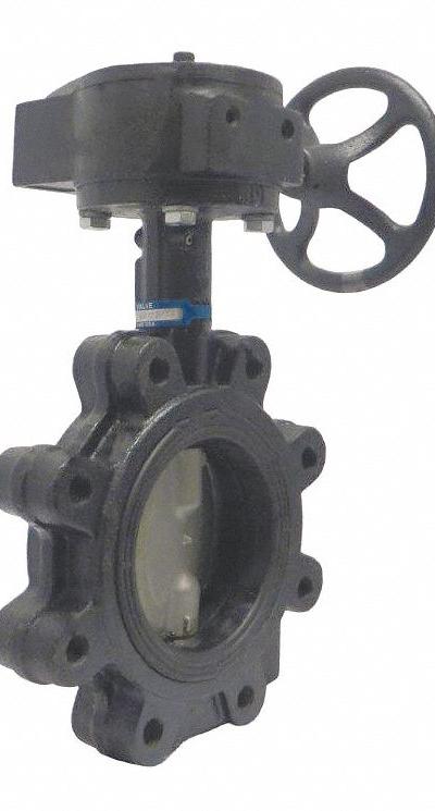 MILWAUKEE VALVE Butterfly Valve: 8 in Pipe Size - Ductile Iron General-Service Butterfly Valves