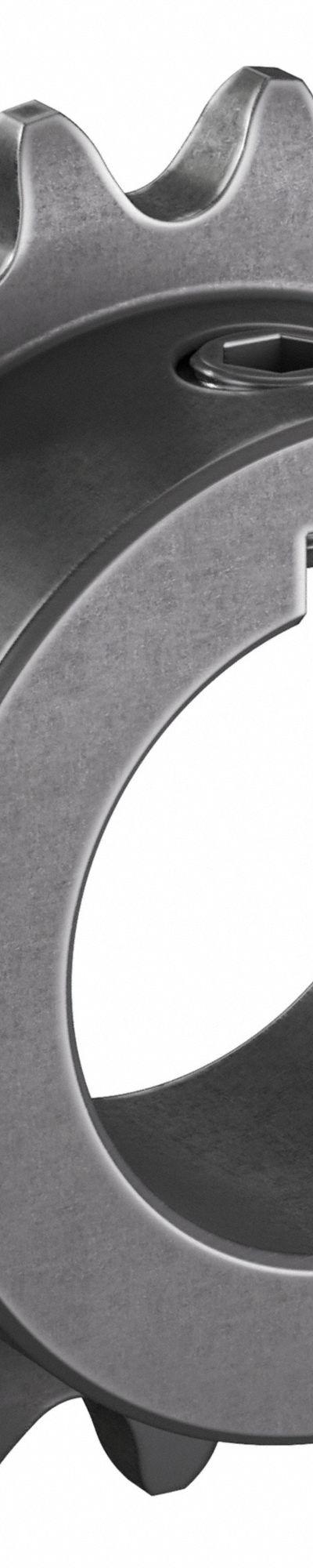 TSUBAKI Single Strand Sprocket: 35 - Size 35 Fixed-Bore Roller Chain Sprockets