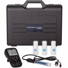 OAKTON Handheld Multiparameter Meter Kit: ORP/pH, Electrode, Calibration Solutions, (2) AA Batteries (MPN 3566012). Key specifications — Test Parameters: pH; Manufacturer Part Number: 3566012; Configured Test Parameters: ORP; Measurement Components Included: Electrode; Other Accessories Included: (2) AA Batteries; Reagents and Solutions Included: Calibration Solutions.