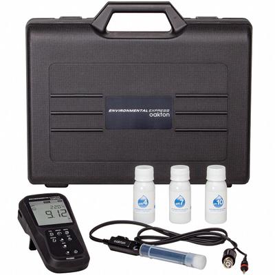 OAKTON Handheld Multiparameter Meter Kit: ORP/pH, Electrode, Calibration Solutions - Handheld Multiparameter Meters