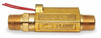GEMS SENSORS Liquid Flow Switch: Piston, Brass, 3/8 in NPT, 3/8 in Connection Size, NPT, SPST, Fixed (MPN FS-380, 178353). Key specifications — Brand: GEMS SENSORS; Set Point Type: Fixed; Switch Position: Normally Open; Contact Rating (DC): 20 V.