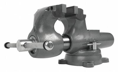WILTON Machinist's Vise: Heavy Duty, Enclosed, 6 in Jaw Face Wd, 10 in Max Jaw Opening - Bench Vises