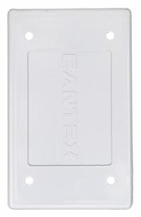 CANTEX Weatherproof Cover: PVC, FS, Weatherproof Box, 1 Gangs, 4 5/8 in Overall Ht, Gray, Vertical (MPN 5133362). Key specifications — Brand: CANTEX; Color: Gray; Compatible with Product Type: Weatherproof Box; Compatible with Series: FS; Mounting Orientation: Vertical.