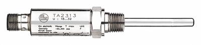 IFM Temperature Transducer: 1/2 in NPT, -58°F to 302°F, 1.97 in Probe, Pt1000 RTD - Industrial Temperature Transmitters with IO-Link