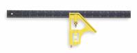 STANLEY Combination Square: Inch, Square, Stainless Steel, 16 in x 1 in, 16 in Blade Lg, 1/32 in (MPN 46-131). Key specifications — attr936159: 1/32 in; attr936169: Built-In Scriber; attr934771: STANLEY; attr936157: Etched; attr969017: Square.