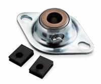 DAYTON 2 Bolt Flange Bearing: 2 Bolt, 1/2 in Bore, 4 3/8 in Overall Lg, 1 1/8 in Overall Ht, Bronze (MPN 4X815). Key specifications — Brand: DAYTON.