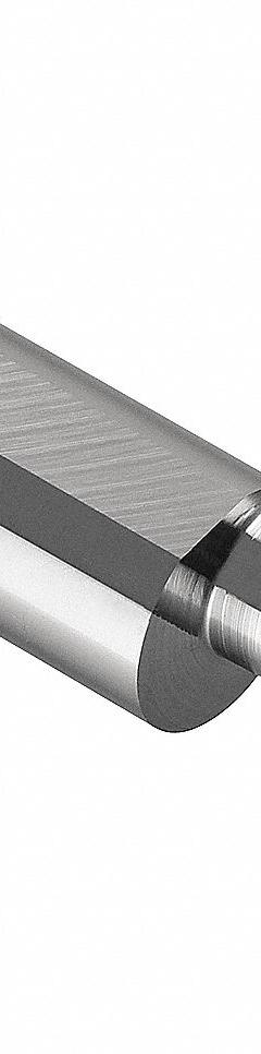 MICRO 100 Threading Tool: 1/8 in Shank Dia., Bright (Uncoated), 0.0380 in Center to Cutting Tip (MPN ITL-100500)